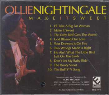CD Ollie Nightingale: Make It Sweet