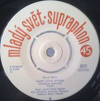 SP Olympic: Sealed With A Kiss / Sweet Little Sixteen