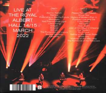 2CD Orchestral Manoeuvres In The Dark: Live At The Royal Albert Hall 14/15 March 2022