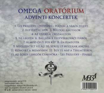 CD/DVD Omega: Oratórium Adventi Koncertek DIGI