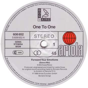 LP One To One: Forward Your Emotions