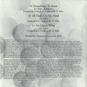 CD Onnie "Osch" Velez: One Love