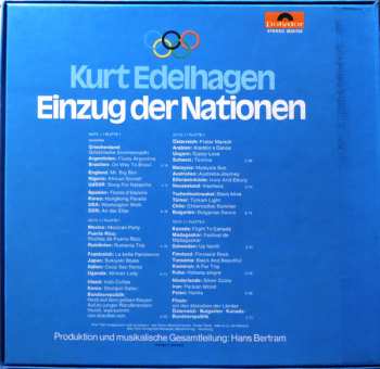 2LP/Zestaw pudełkowy Orchester Kurt Edelhagen: Einzug Der Nationen