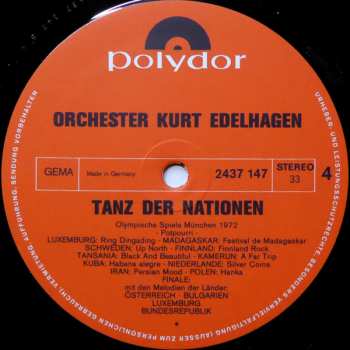 2LP/Zestaw pudełkowy Orchester Kurt Edelhagen: Einzug Der Nationen