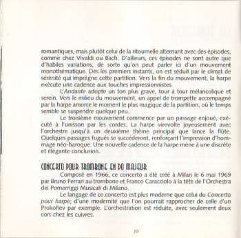 CD Nino Rota: La Strada / Concertos