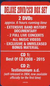 2CD/2DVD/Zestaw pudełkowy Orden Ogan: The Book Of Ogan DLX