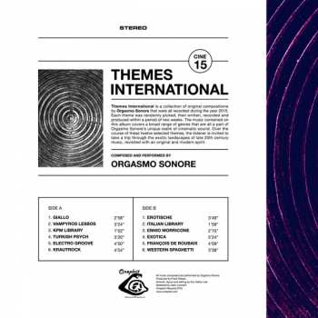 CD Orgasmo Sonore: Themes International LTD