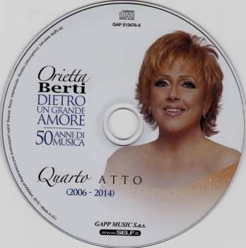5CD/Zestaw pudełkowy Orietta Berti: Dietro Un Grande Amore (50 Anni Di Musica)