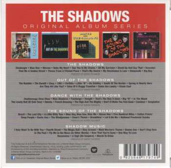 5CD/Zestaw pudełkowy The Shadows: Original Album Series