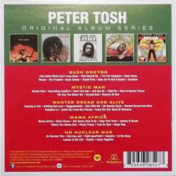 5CD/Zestaw pudełkowy Peter Tosh: Original Album Series