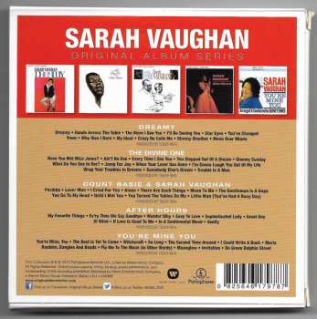 5CD/Zestaw pudełkowy Sarah Vaughan: Original Album Series