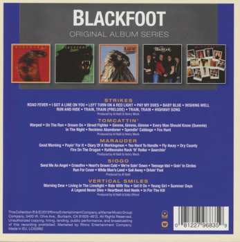 5CD/Zestaw pudełkowy Blackfoot: Original Album Series
