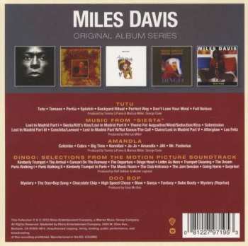 5CD/Zestaw pudełkowy Miles Davis: Original Album Series