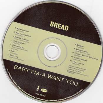 5CD/Zestaw pudełkowy Bread: Original Album Series