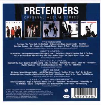 5CD/Zestaw pudełkowy The Pretenders: Original Album Series