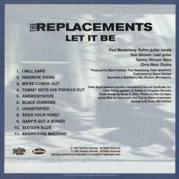5CD/Zestaw pudełkowy The Replacements: Original Album Series