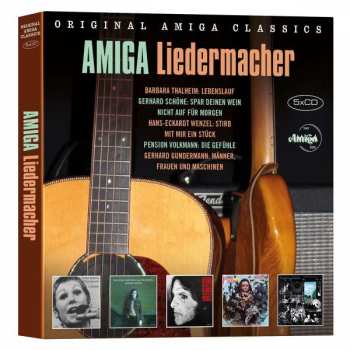5CD/Zestaw pudełkowy Various: Amiga Liedermacher