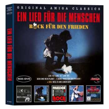 4CD/DVD/Zestaw pudełkowy Various: Rock Für Den Frieden