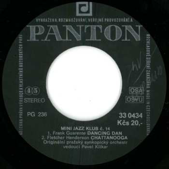 SP Originální Pražský Synkopický Orchestr: Mini Jazz Klub 14