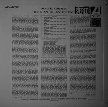 10LP/Zestaw pudełkowy Ornette Coleman: The Atlantic Years