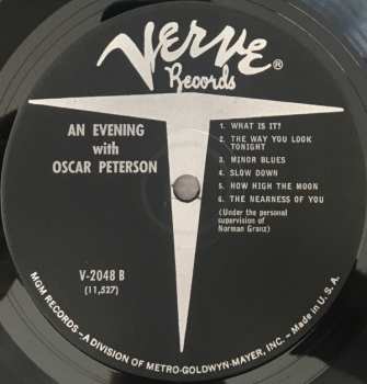LP Oscar Peterson: An Evening With Oscar Peterson