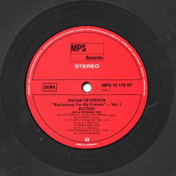 6LP/Zestaw pudełkowy Oscar Peterson: Exclusively For My Friends LTD