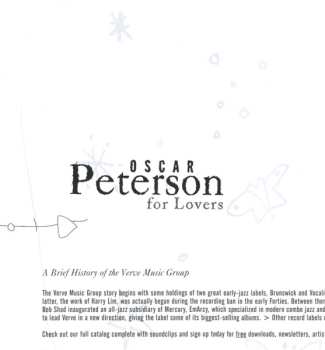 CD Oscar Peterson: For Lovers