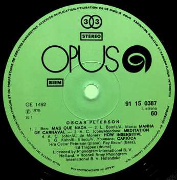 LP Oscar Peterson: Oscar Peterson