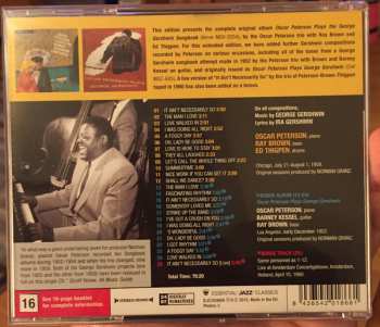 CD Oscar Peterson: The Gershwin Songbooks: Oscar Peterson Plays The George Gershwin Song Book / Oscar Peterson Plays George Gershwin