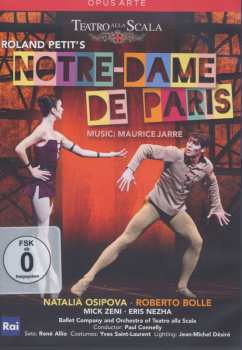 DVD Osipova / Bolle / Nezha / Zeni: Roland Petit's Notre Dame De Paris