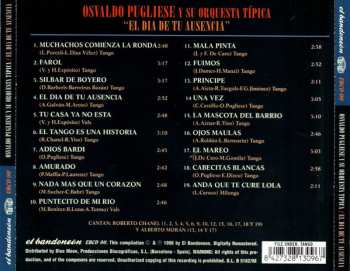 CD Osvaldo Pugliese Y Su Orquesta Típica: El Día De Tu Ausencia