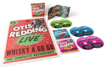 6CD/Zestaw pudełkowy Otis Redding: Live At The Whisky A Go Go (The Complete Recordings)