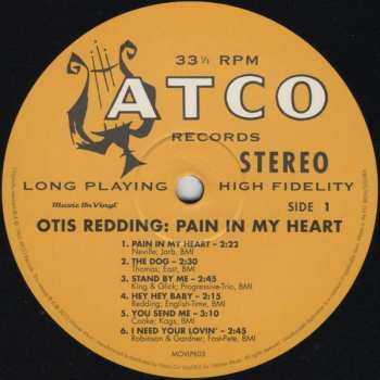 LP Otis Redding: Pain In My Heart