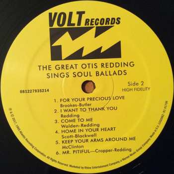 7LP/Zestaw pudełkowy Otis Redding: The Definitive Studio Album Collection