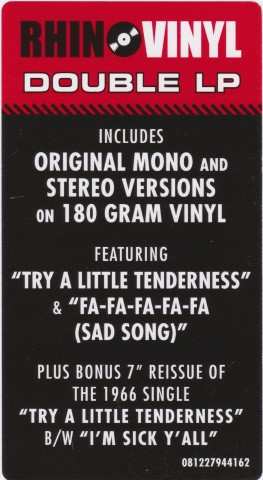 2LP/SP Otis Redding: The Otis Redding Dictionary Of Soul - Complete & Unbelievable