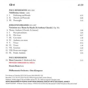 95CD/Zestaw pudełkowy Otto Klemperer: The Warner Classics Remastered Edition