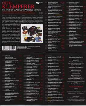 95CD/Zestaw pudełkowy Otto Klemperer: The Warner Classics Remastered Edition