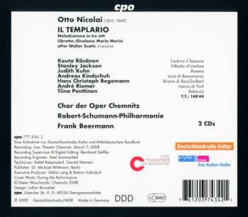 2CD/Zestaw pudełkowy Robert-Schumann-Philharmonie: Il Templario