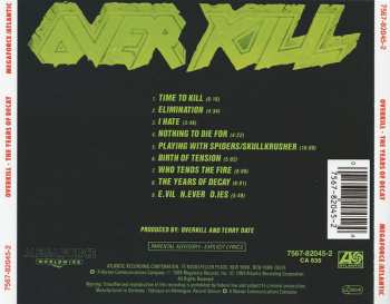 CD Overkill: The Years Of Decay