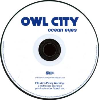 CD Owl City: Ocean Eyes DIGI