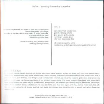 CD Ozma: Spending Time On The Borderline = スペンディング・タイム・オン・ザ・ボーダーライン