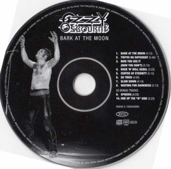 CD Ozzy Osbourne: Bark At The Moon