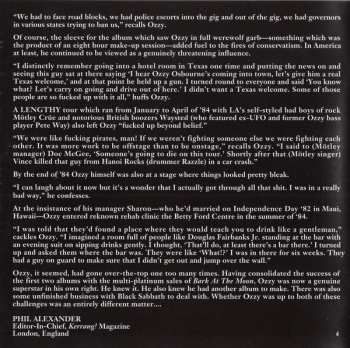 CD Ozzy Osbourne: Bark At The Moon