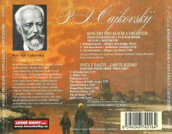 CD Pyotr Ilyich Tchaikovsky: Koncert Pro Klavír A Orchestr, Svita Z Baletu Labutí Jezero