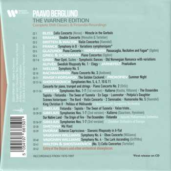 42CD/Zestaw pudełkowy Paavo Berglund: The Warner Edition - Complete EMI Classics & Finlandia Recordings
