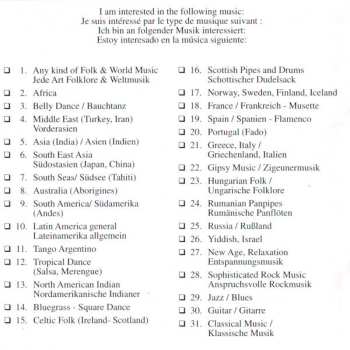 CD Pablo Cárcamo: Harp & Flutes From The Andes