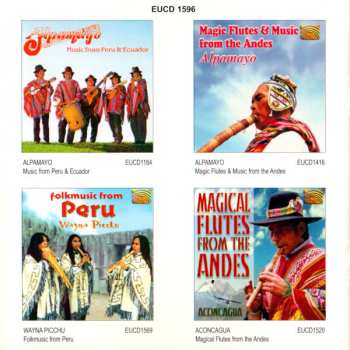 CD Pablo Cárcamo: Harp & Flutes From The Andes