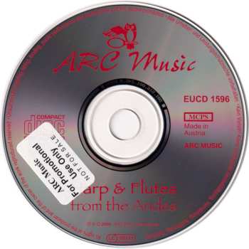 CD Pablo Cárcamo: Harp & Flutes From The Andes