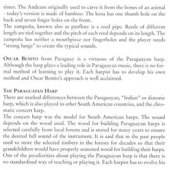 CD Pablo Cárcamo: Harp & Flutes From The Andes