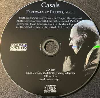 12CD/Zestaw pudełkowy Pablo Casals: Casals Festivals At Prades, Vol. 2 